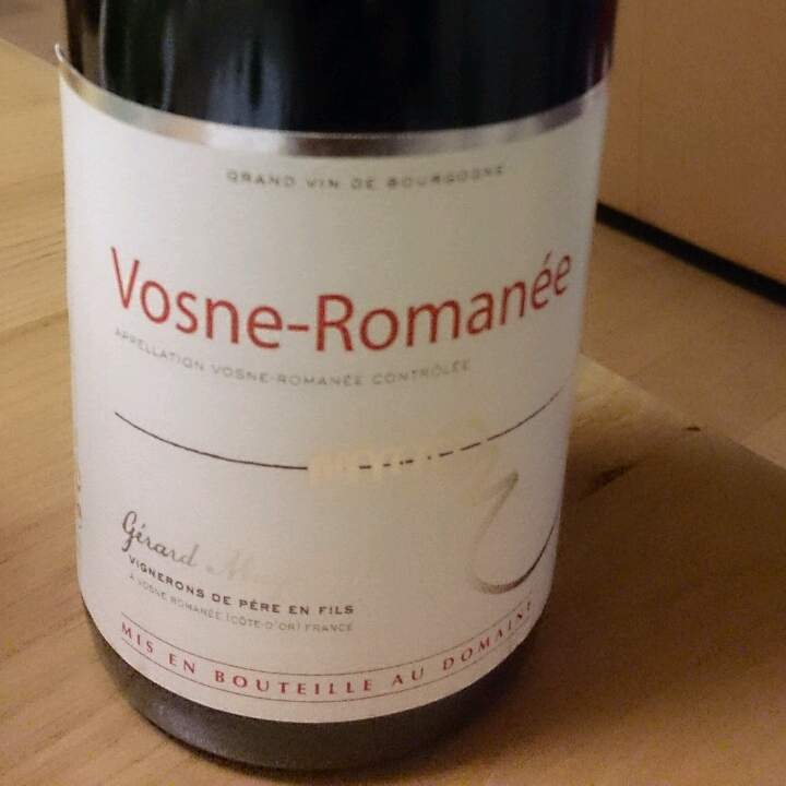 Gérard Mugneret Vosne Romanée(ジェラール・ミュニュレ