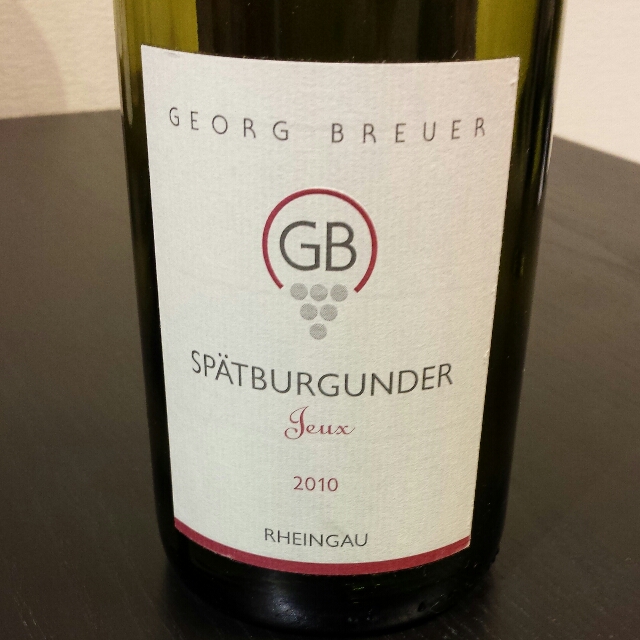 Georg Breuer Spätburgunder Jeux(ゲオルク・ブロイヤー