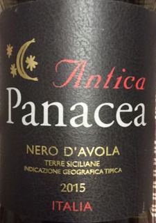 Antica Panacea Nero d'Avola(アンティカ・パナセア ネロ・ダーヴォラ)