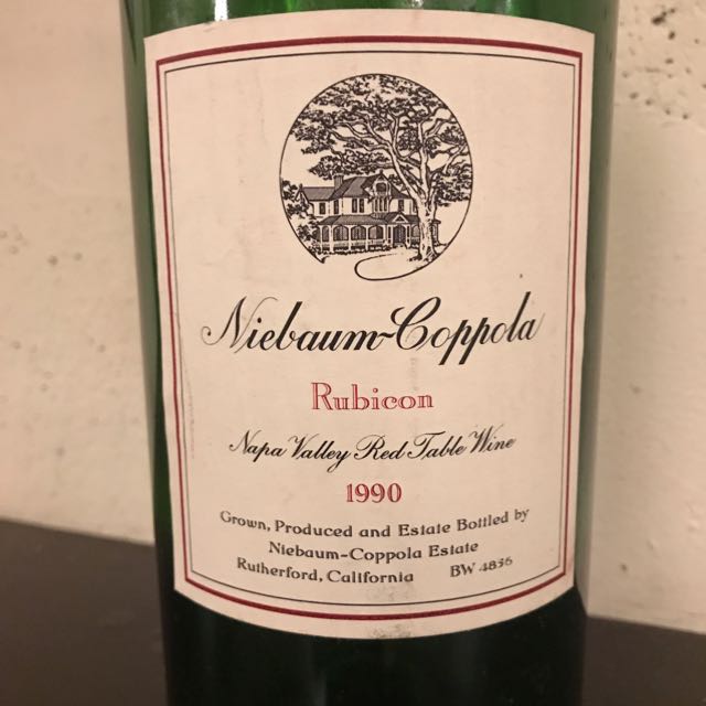 【値下げしました！】Rubicon 1993 ニーバム・コッポラ・エステート 1993 Niebaum Coppola Rubicon | Vivino US