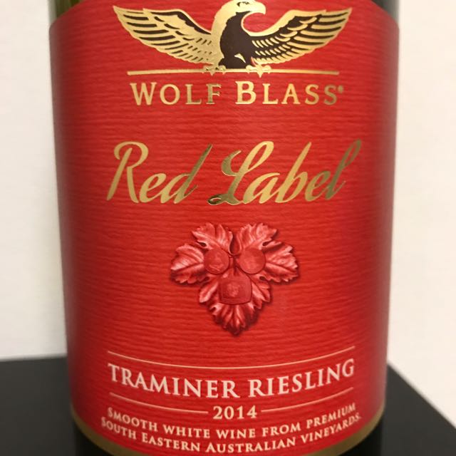 Wolf Blass Red Label Traminer Riesling(ウルフ・ブラス