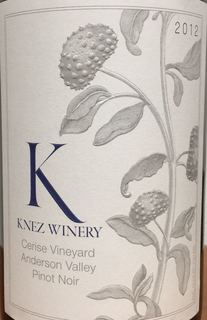 Knez Winery Cerise Vineyard Pinot Noir(ケイネズ・ワイナリー セリーズ・ヴィンヤード ピノ・ノワール)