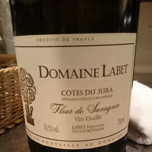 Dom. Labet Fleurs de Savagnin Vin Ouille(ドメーヌ・ラベ