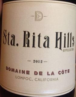 Dom. de la Côte Sta. Rita Hills Pinot Noir(ドメーヌ・ド・ラ・コート サンタ・リタ・ヒルズ ピノ・ノワール)