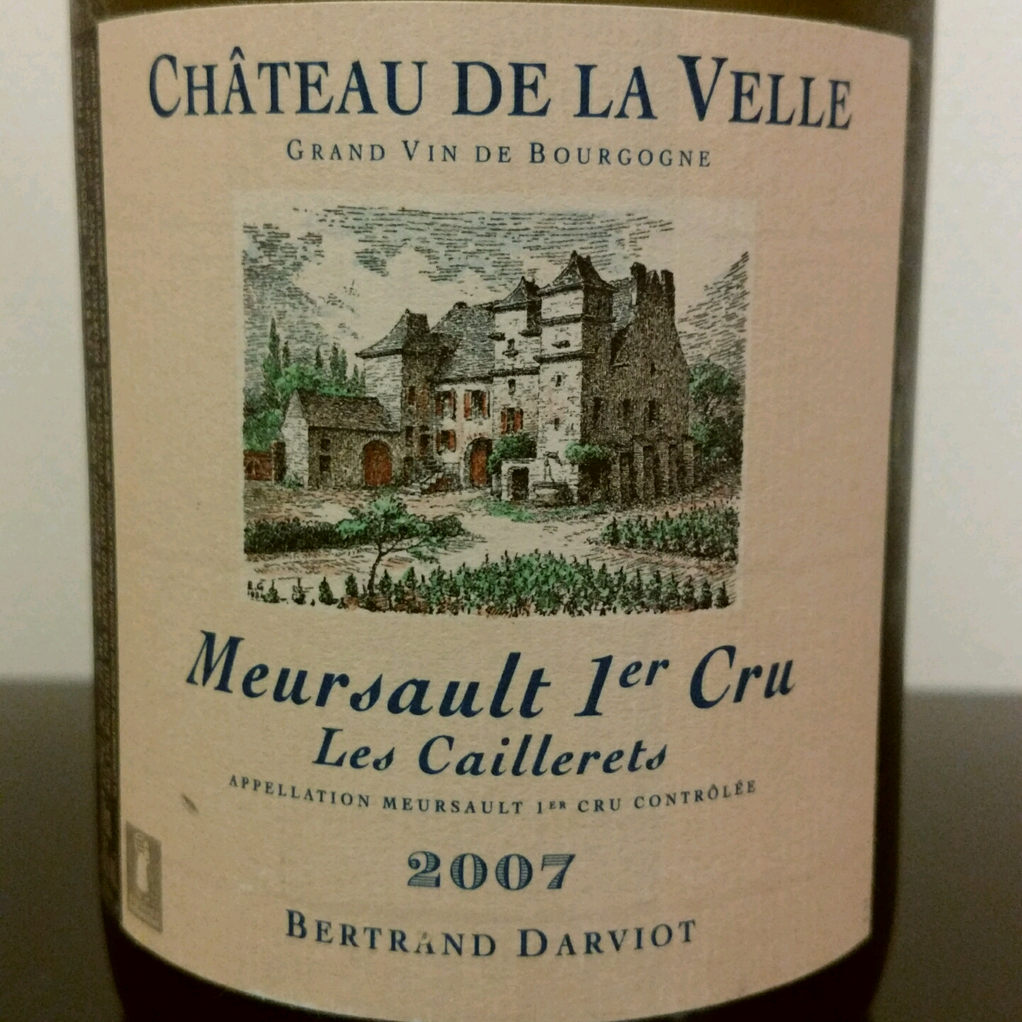 MeursaultBlagnyPremierCru2本ムルソーブラニ1erCru Ch. de la Velle Meursault 1er Cru Les | Vinica 無料のワイン