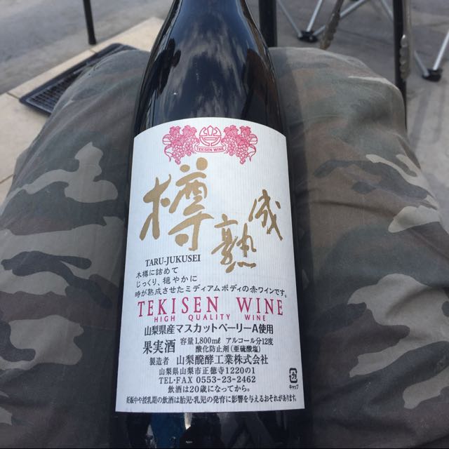 ワイン樽 山梨醗酵工業 Tekisen Wine 樽熟成 赤(テキセンワイン) | Vinica