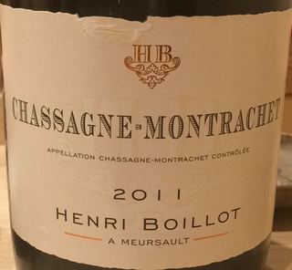 Henri Boillot Chassagne Montrachet(アンリ・ボワイヨ シャサーニュ・モンラッシェ)