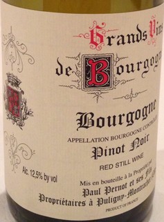 Paul Pernot et Ses Fils Bourgogne Pinot Noir