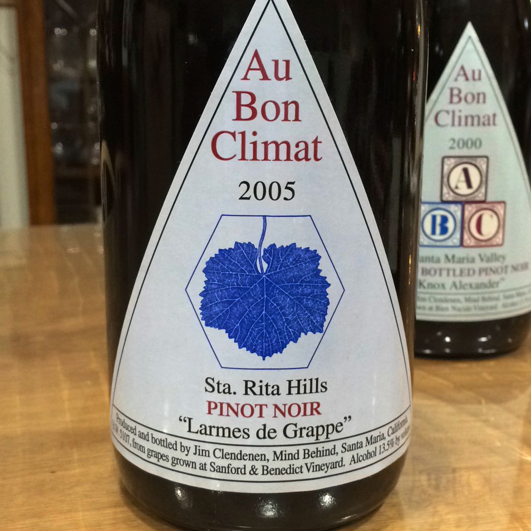 Au Bon Climat Sta. Rita Hills Pinot Noir Larmes de | Vinica