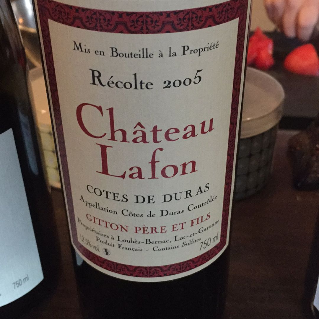 Ch. Lafon Côtes de Duras Rouge(シャトー・ラフォン コート・ド