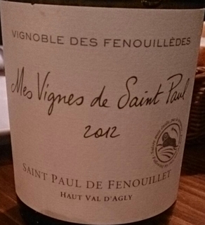 Vignoble des Fenouillèdes Mes Vignes de Saint Paul Blanc