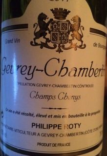 Philippe Roty Gevrey Chambertin Champs Chenys