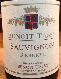 Benoit Tassy Sauvignon Reserve(ブノワ・タシィ ソーヴィニヨン レゼルヴ)