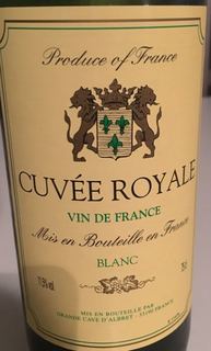 Cuvée Royale Vin de France Blanc(キュヴェ・ロワイヤル ヴァン・ド・フランス ブラン)