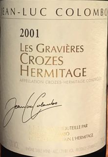 Jean Luc Colombo Crozes Hermitage Les Gravières