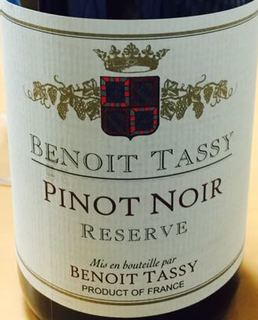 Benoit Tassy Pinot Noir Reserve(ブノワ・タシィ ピノ・ノワール レゼルヴ)