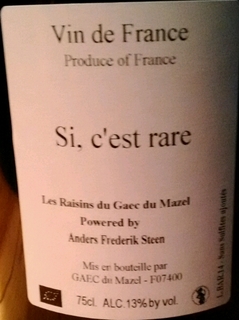 Si, c'est rare