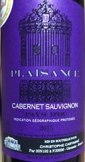 Plaisance Cabernet Sauvignon(プレザンス カベルネ・ソーヴィニヨン)