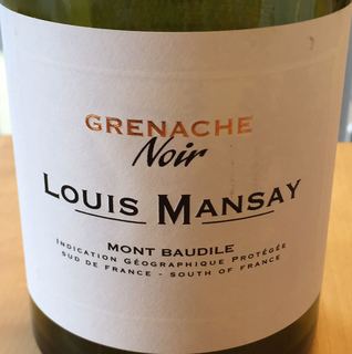 Louis Mansay Grenache Noir(ルイ・マンセ グルナッシュ・ノワール)