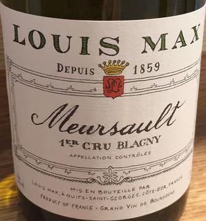 Louis Max Meursault 1er Cru Blagny(ルイ・マックス ムルソー プルミエ・クリュ ブラニー)