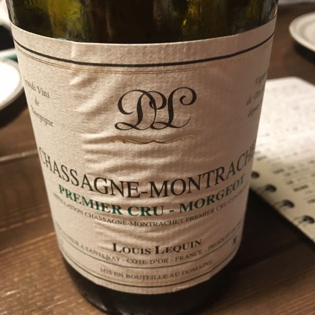 Dom. Louis Lequin Chassagne Montrachet 1er Cru | Vinica 無料