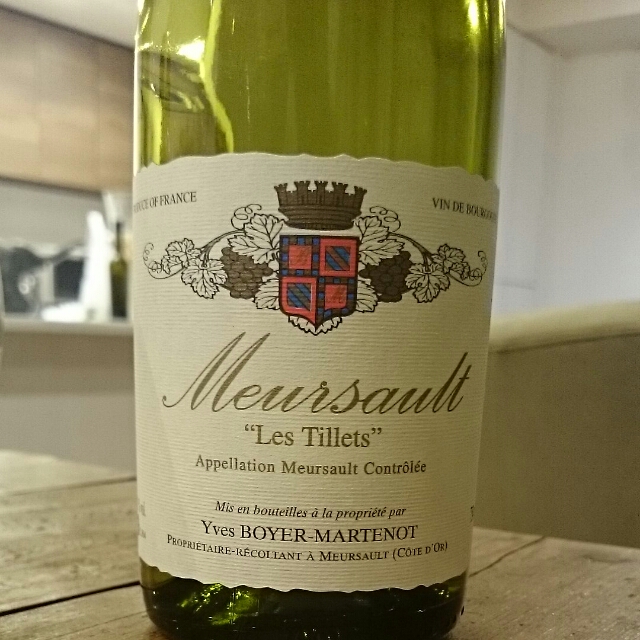 Yves Boyer Martenot Meursault Les | Vinica 無料のワインアプリ