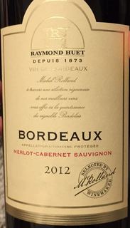 Raymond Huet Bordeaux Rouge