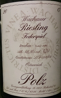 Polz Riesling Federspiel