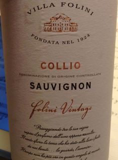 Villa Folini Collio Sauvignon