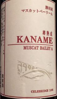 東夢 Kaname 樽熟成 Muscat Bailey A