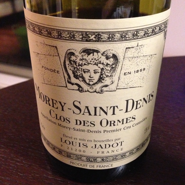 Louis Jadot Morey Saint Denis Clos des Ormes(ルイ・ジャド