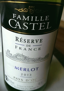 Famille Castel Réserve de France Merlot