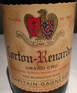 Capitain Gagnerot Corton Renardes Grand Cru