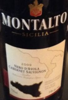 Barone Montalto Nero d'Avola Cabernet Sauvignon(バローネ・モンタルト ネロ・ダーヴォラ カベルネ・ソーヴィニヨン)