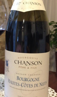 Chanson Bourgogne Hautes Côtes de Nuits Rouge