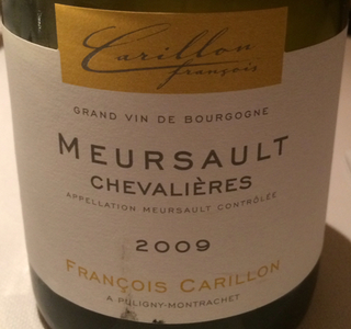 François Carillon Meursault Chevalières(フランソワ・カリヨン ムルソー シュヴァリエ)