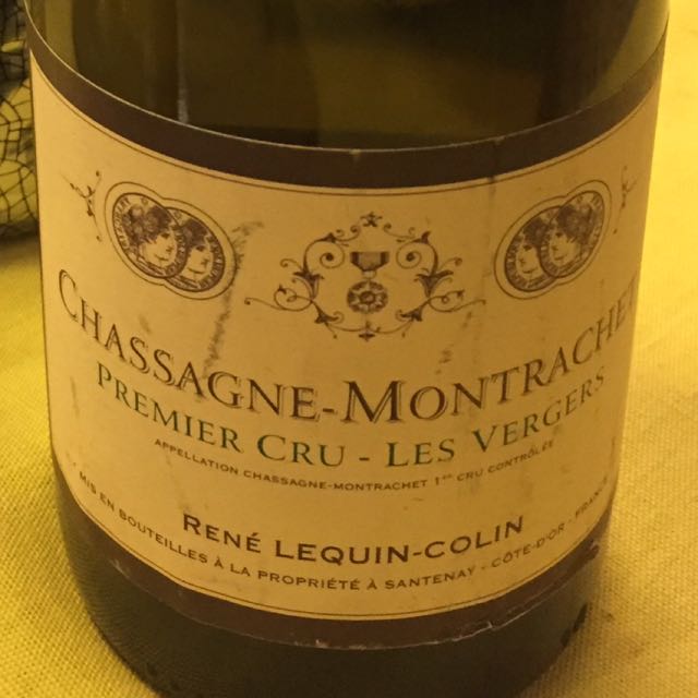 ルネ　ルカン　シャサーニュモンラッシェ　1er 2012 René Lequin Colin Chassagne Montrachet 1er Cru Les | Vinica