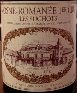 Paul Reitz Vosne Romanée 1er Cru Les Suchots