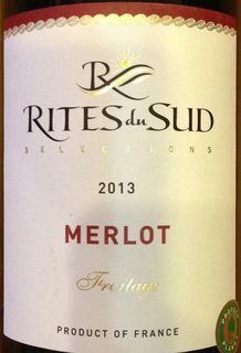 Rites du Sud Merlot