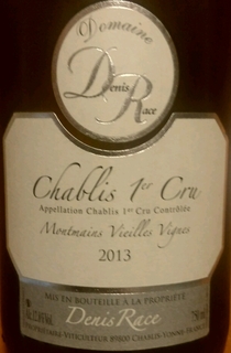 Denis Race Chablis 1er Cru Montmains Vieilles Vignes