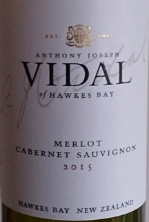 Vidal Merlot Cabernet Sauvignon Hawkes Bay(ヴィダル メルロー カベルネ・ソーヴィニヨン ホークス・ベイ)