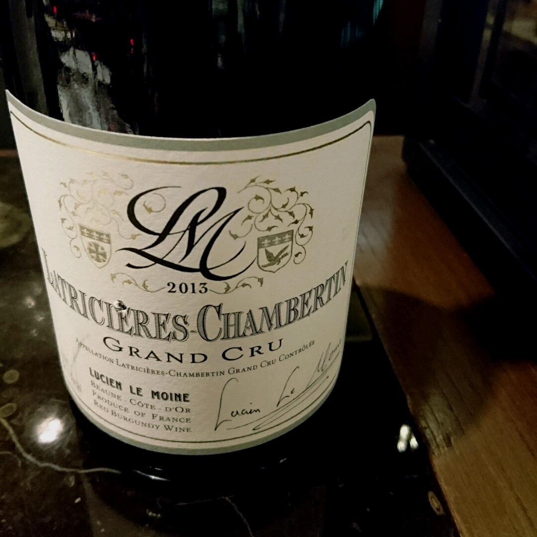 Lucien Le Moine Latricières Chambertin Grand | Vinica 無料のワイン ...