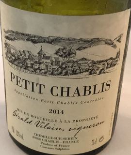 Gérald Vilain Petit Chablis