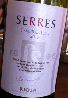 Carlos Serres Tempranillo(カルロス・セレス テンプラニーリョ)