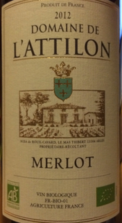 Dom. de L'Attilon Merlot