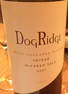 DogRidge Most Valuable Player Shiraz