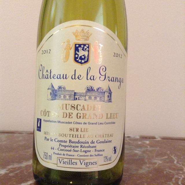 Ch. de la Grange Muscadet Côtes de Grand Lieu Sur Vinica 無料のワインアプリ