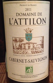 Dom. de L'Attilon Cabernet Sauvignon
