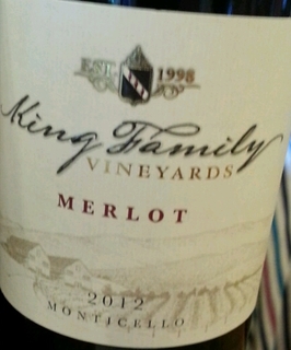 King Family Vineyards Merlot