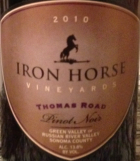 Iron Horse Corral Vineyard Pinot Noir(アイアン・ホース コーラル・ヴィンヤード ピノ・ノワール)